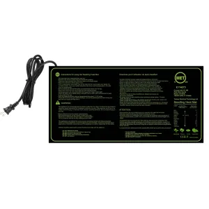 10" x 20" Seedling Heat Mat IP67 Waterproof Heating Pad