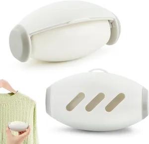 2pcs Washable Lint Rollers for Pet Hair, Reusable Sticky Roller for Clothes, Mini Travel Size Lint Roller, Portable Mini Dog Cat Pet Hair Remover for Clothes, Laundries(Color:White)