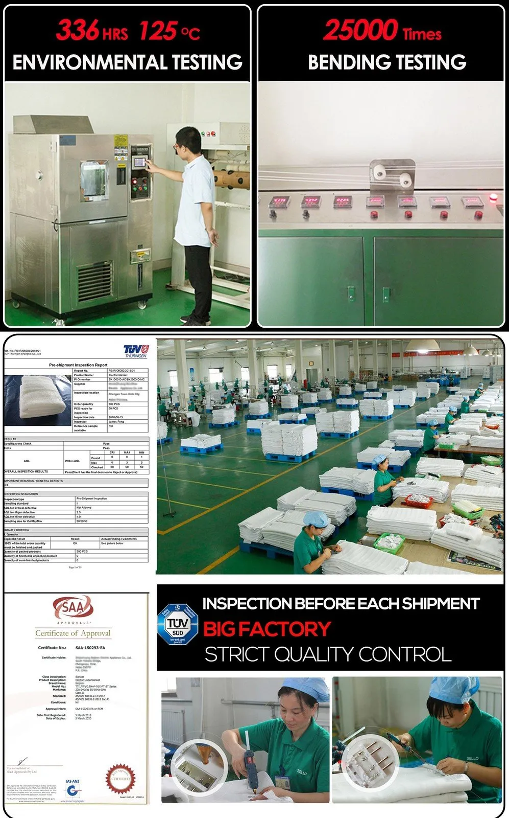 2x 450 GSM Fleecy Electric Blanket Heated Warm Winter Fitted Single Size