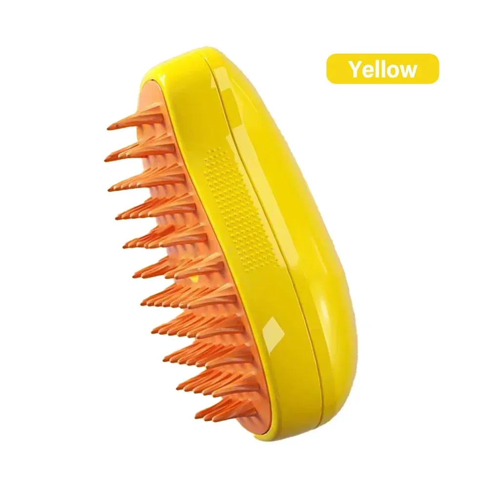 3 in 1 Electric Spray Cat Steamy Hair Brushes for Massage Pet Hair Removal Grooming Comb