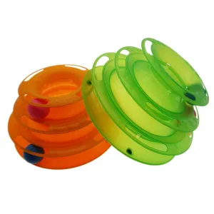 3 Layer Disk Cat Intelligence Toy