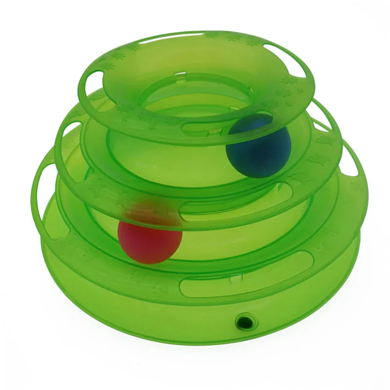 3 Layer Disk Cat Intelligence Toy