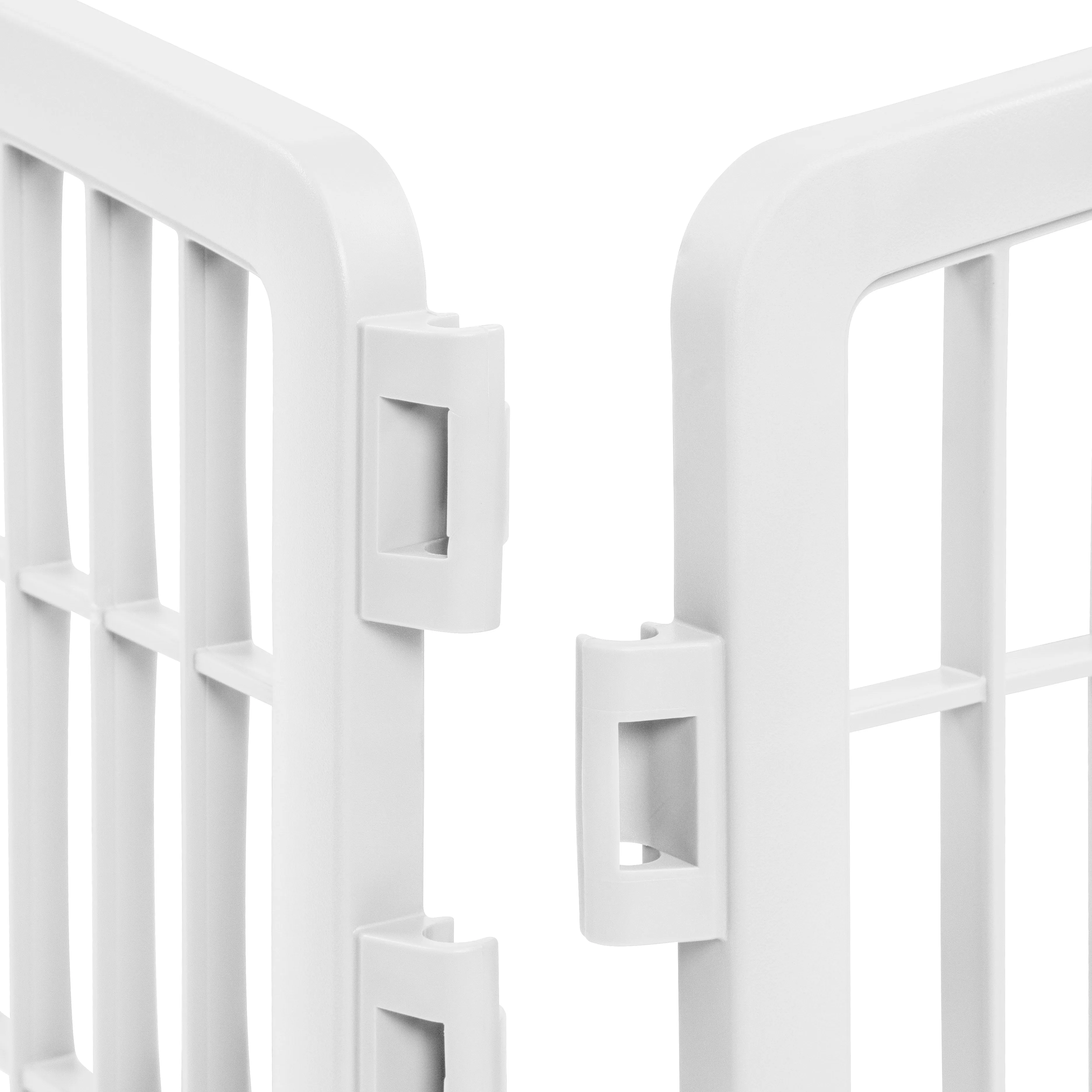 34'' Pen Playpen 2 Panel Add-On, White