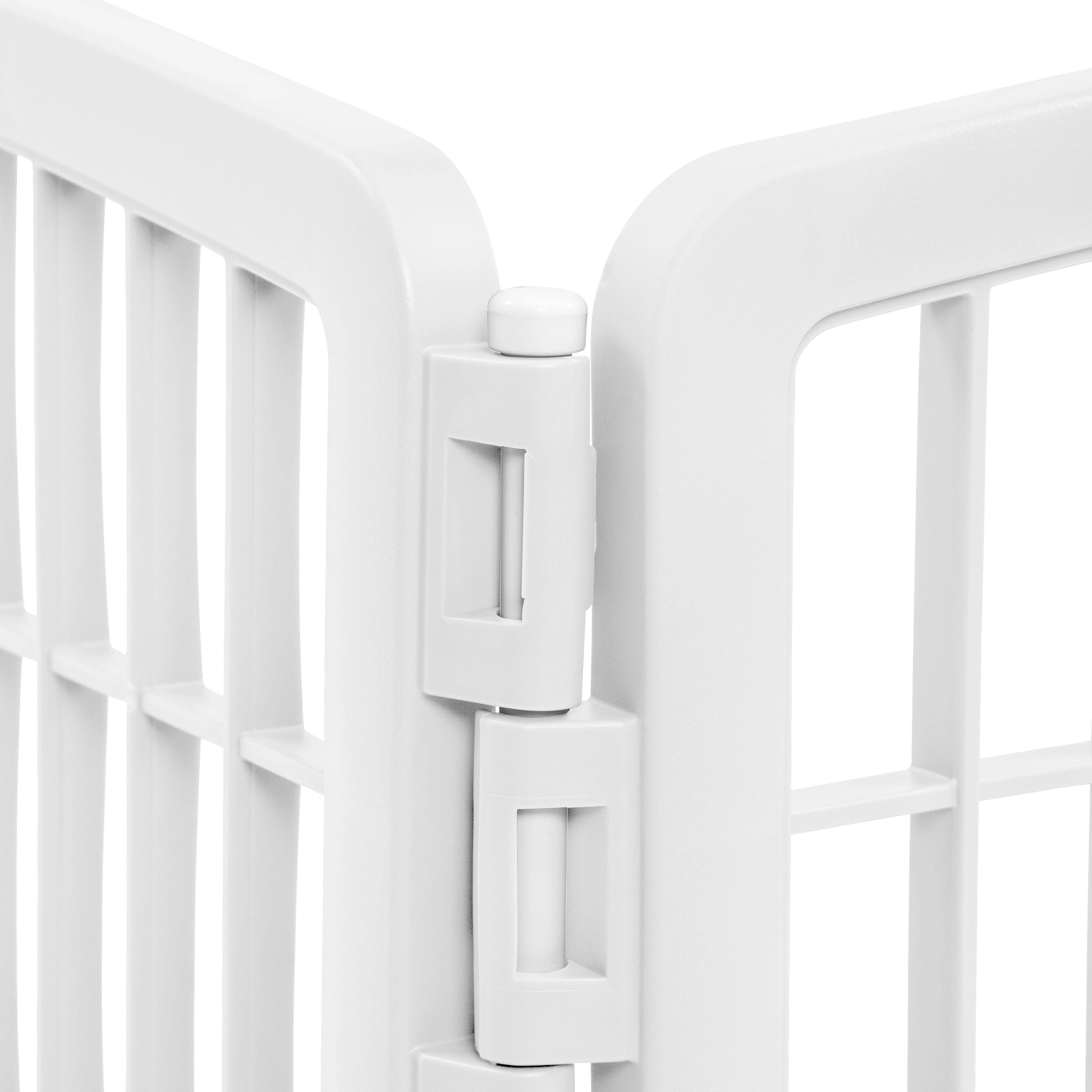 34'' Pen Playpen 2 Panel Add-On, White