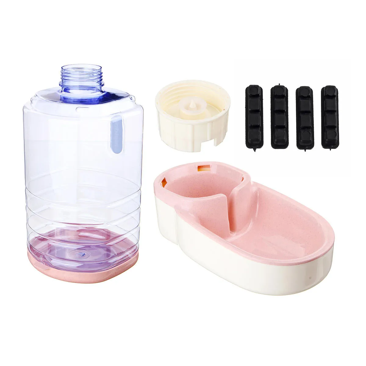 3.8L Automatic Pet Cat Feeder Waterer Food Dispenser Cats Supplies Dish Bowl