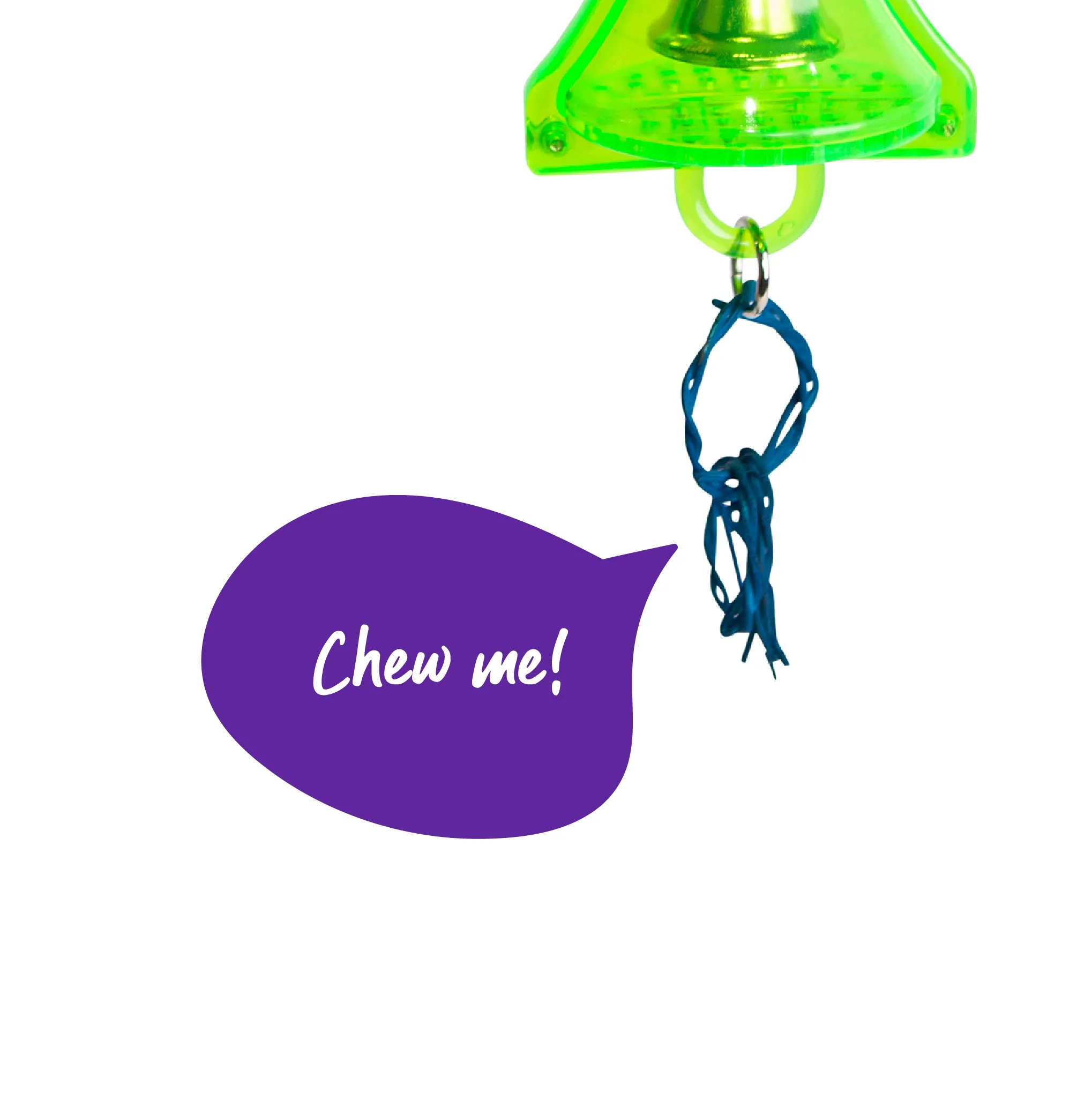 Acrylic Bell & Wicker Rings