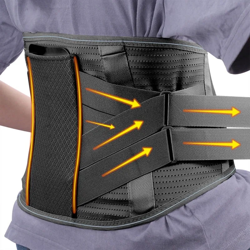 Adjustable Back Support Brace Breathable Scoliosis Back Brace Medical Strain Pain Relief Corset For Back Spine Decompression