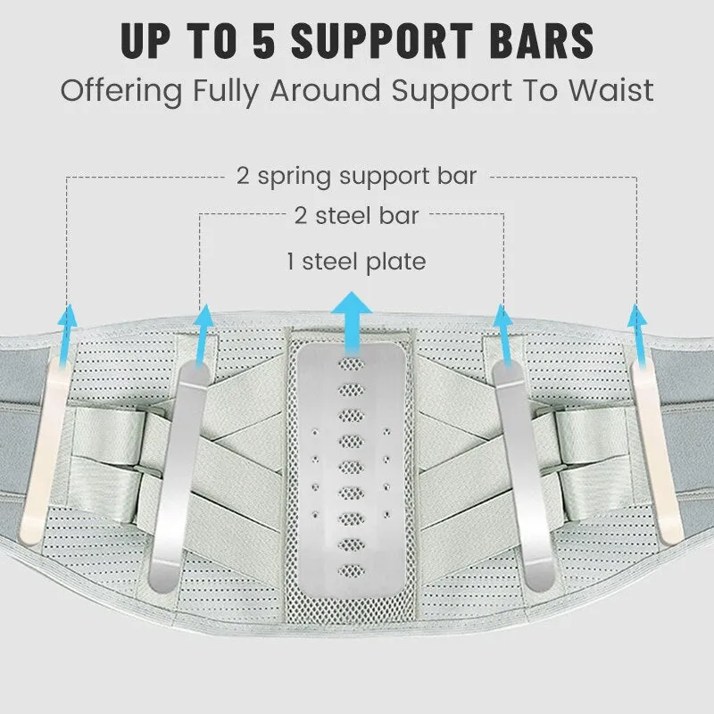Adjustable Back Support Brace Breathable Scoliosis Back Brace Medical Strain Pain Relief Corset For Back Spine Decompression