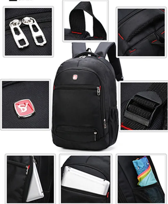 Anti-theft Business Bag Fashion Sport Travel Multifunctional Backpack for 15 Inch Laptop Unisex