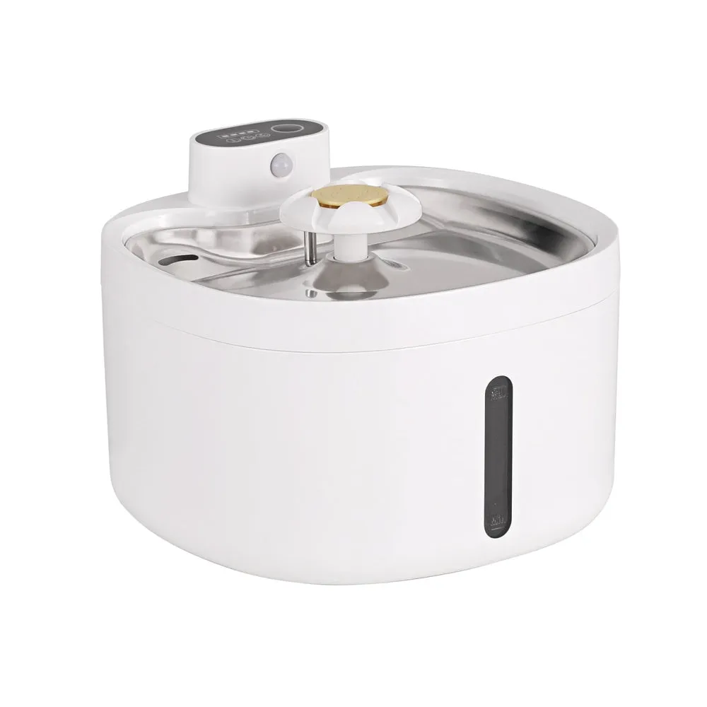Automatic Pet Feeder, 4-Mode, 2.6L, LED, Silent Pump - i.Pet