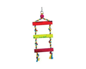 Avian Care Wood & Rope Hanging Ladder Bird Toy