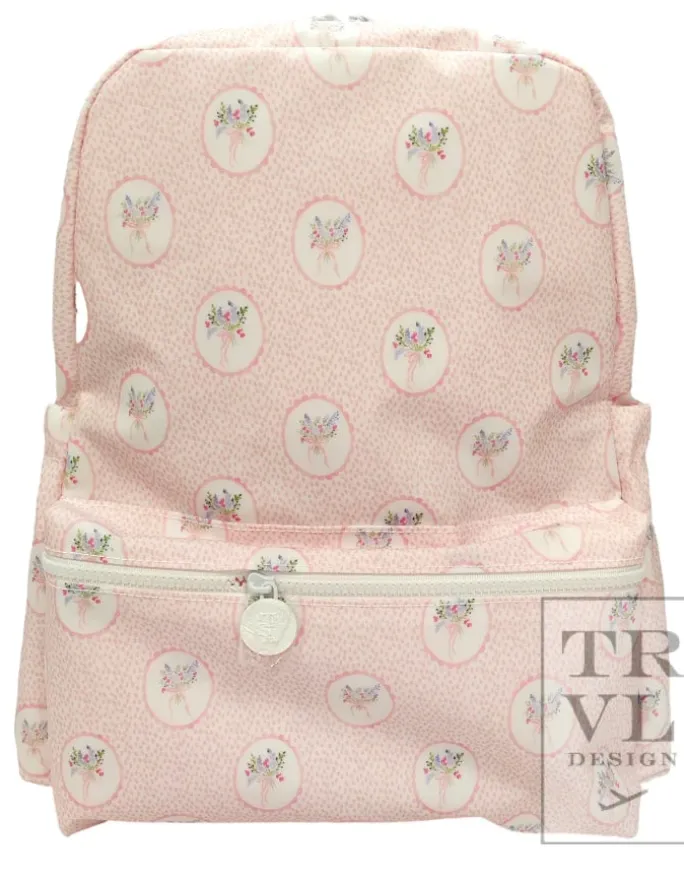 Backpacker in Floral Medallion Pink | TRVL Design