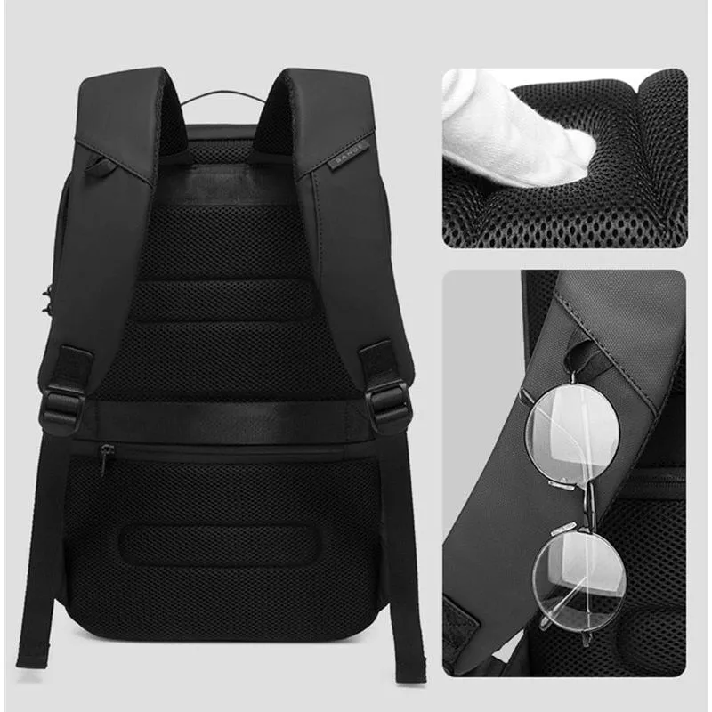 BANGE Multifunction 15.6 inch Laptop Waterproof Travel Backpack Anti-thief
