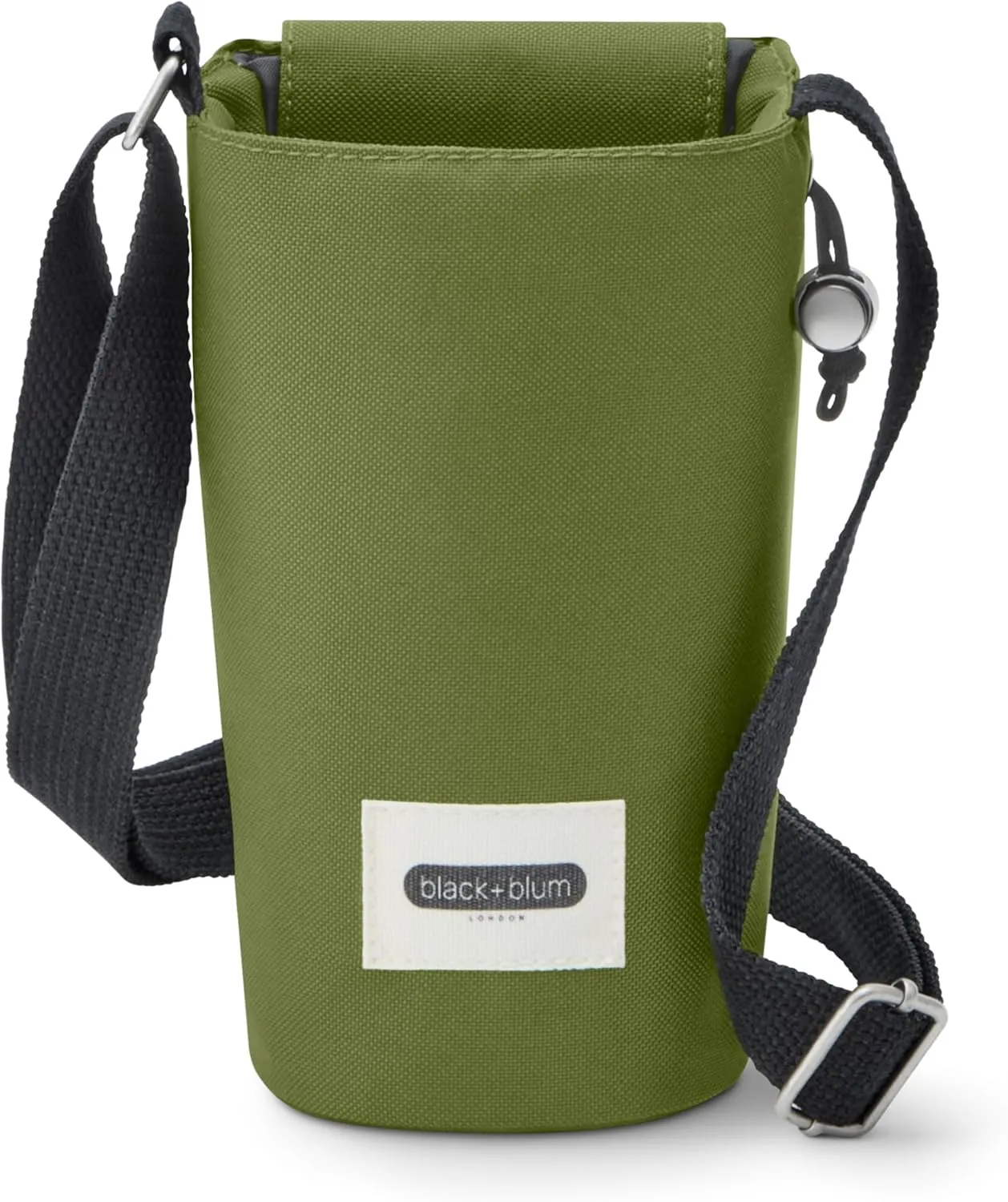 Black Blum Insulated Bottle Bag - Made with Recycled PET and BPA Free - Bottle Bag for On The Go