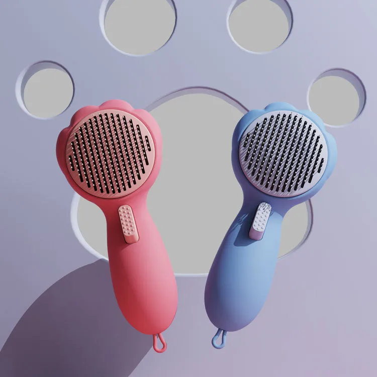 Cat Paw Shaped Cat Brush for Shedding and Grooming