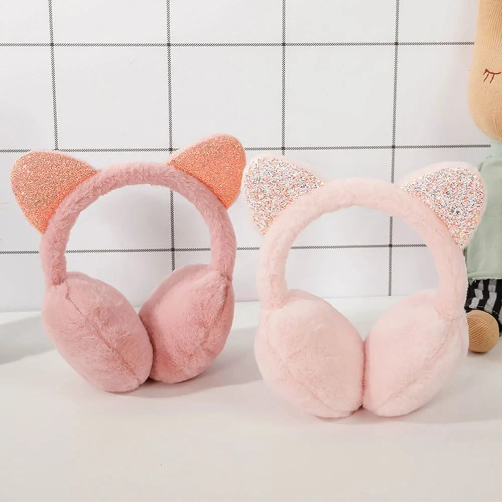 Cat Plush Earmuffs