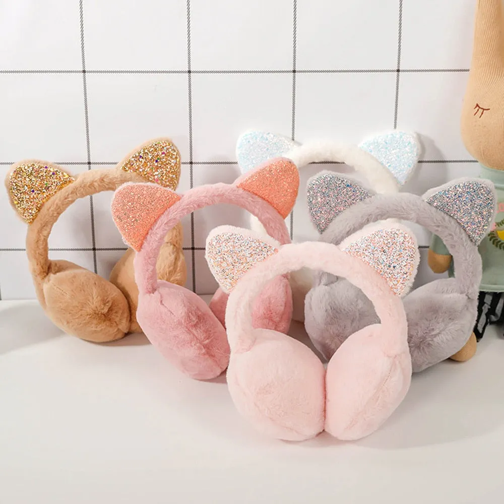 Cat Plush Earmuffs