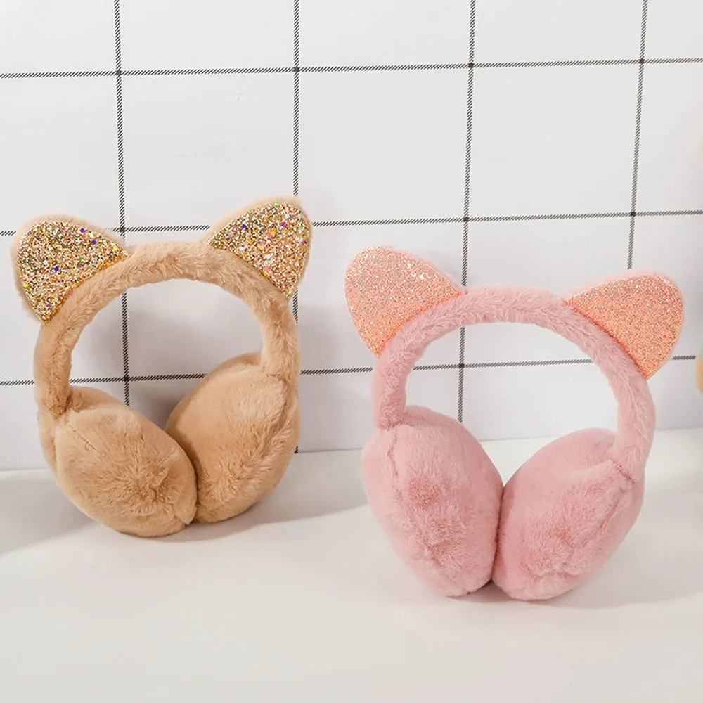 Cat Plush Earmuffs