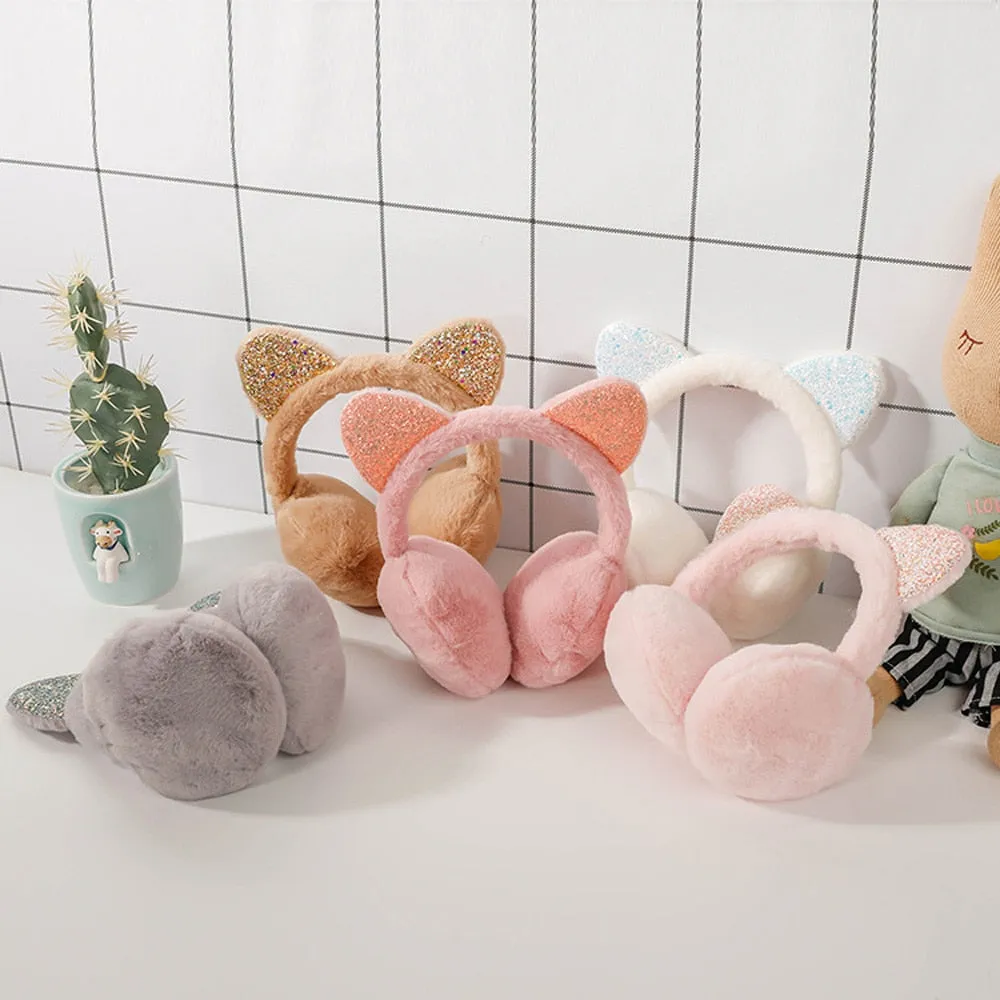 Cat Plush Earmuffs