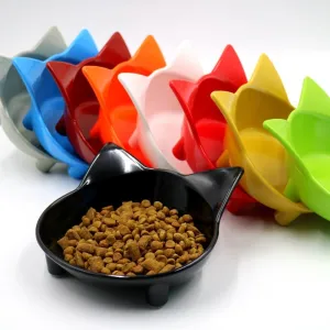 Cat Shaped Food Bowls