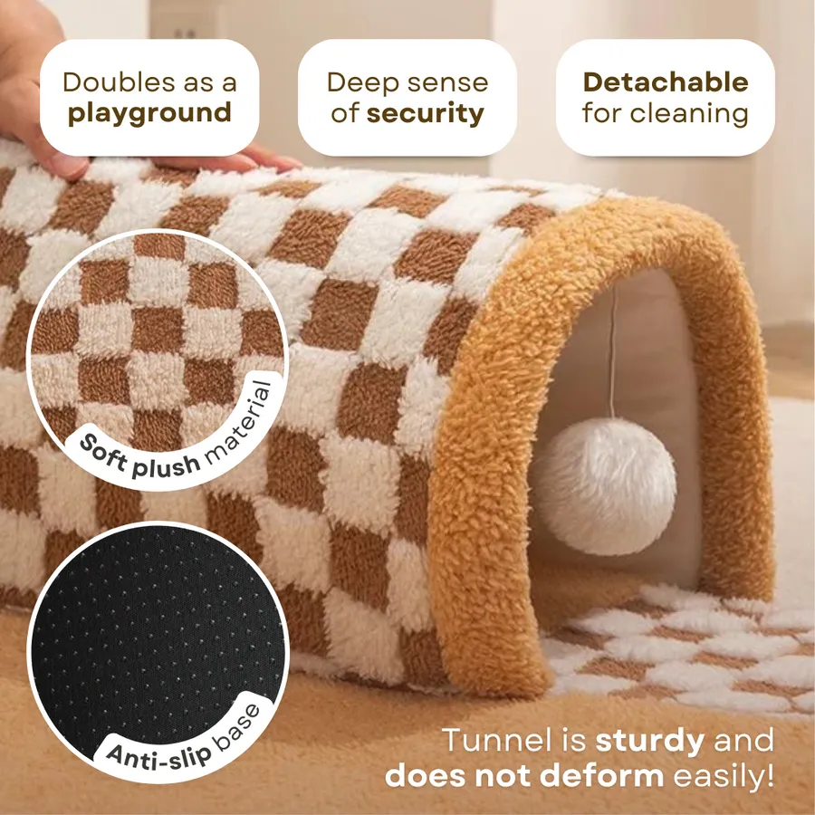 Cat Tunnel Bed