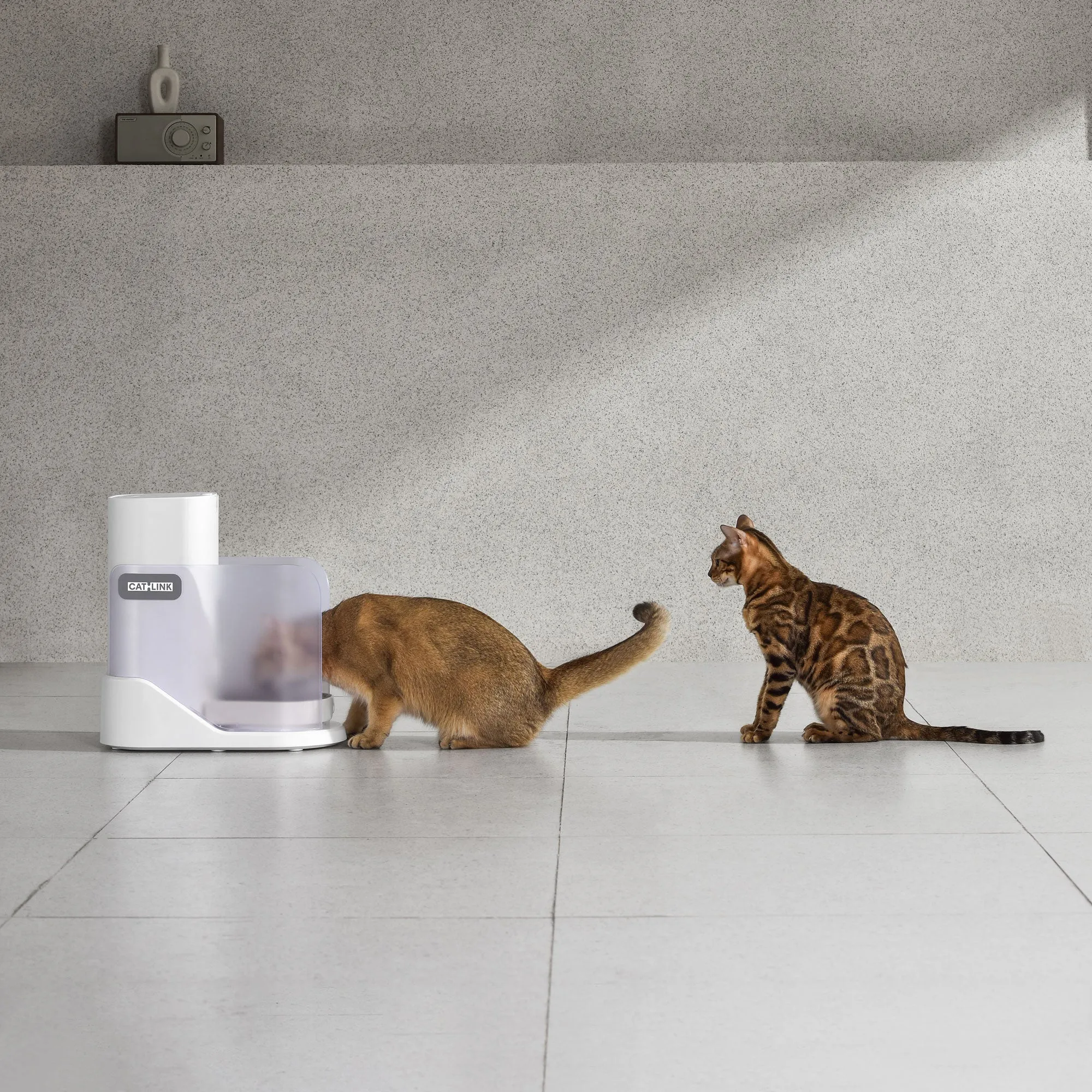 CATLINK Multi-Cat Recognition Automatic Feeder - Facelink