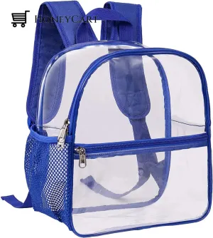 Clear Small Backpack Stadium Approved Water proof Transparent Backpack