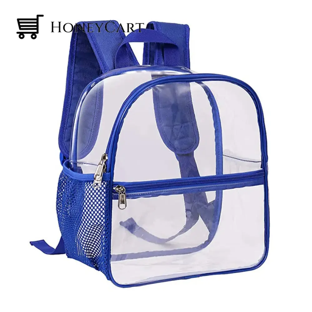 Clear Small Backpack Stadium Approved Water proof Transparent Backpack