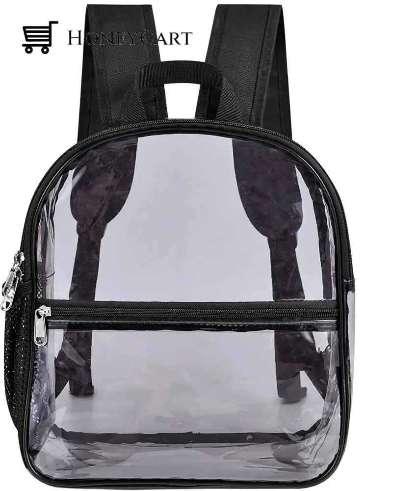 Clear Small Backpack Stadium Approved Water proof Transparent Backpack