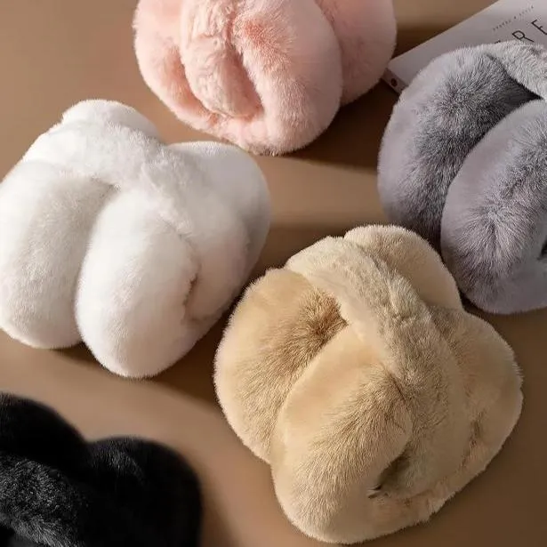 Cold Weather Fluffy Ear Warmers Headband