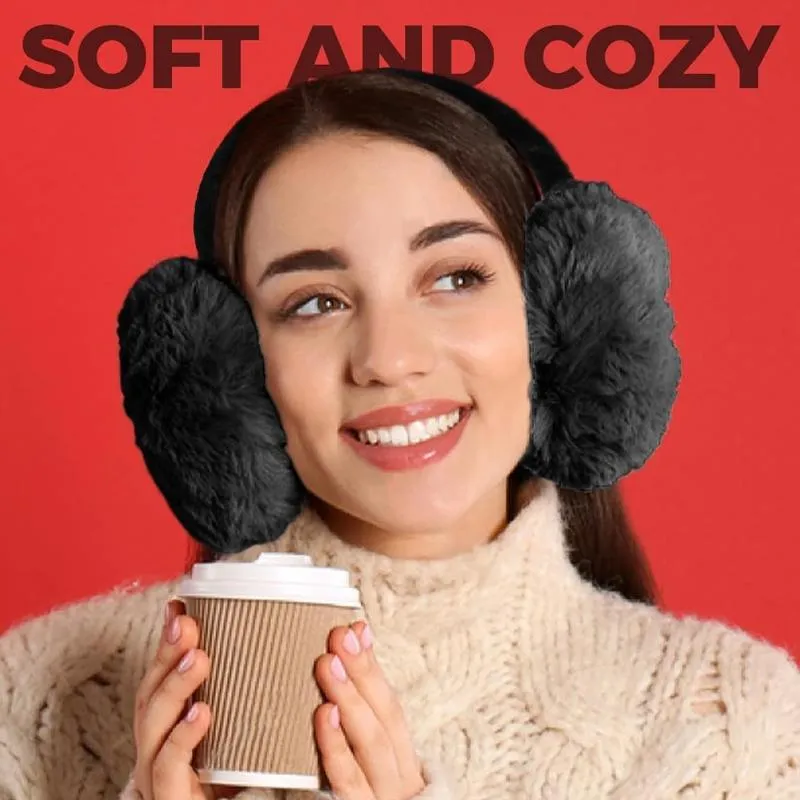 Cold Weather Fluffy Ear Warmers Headband