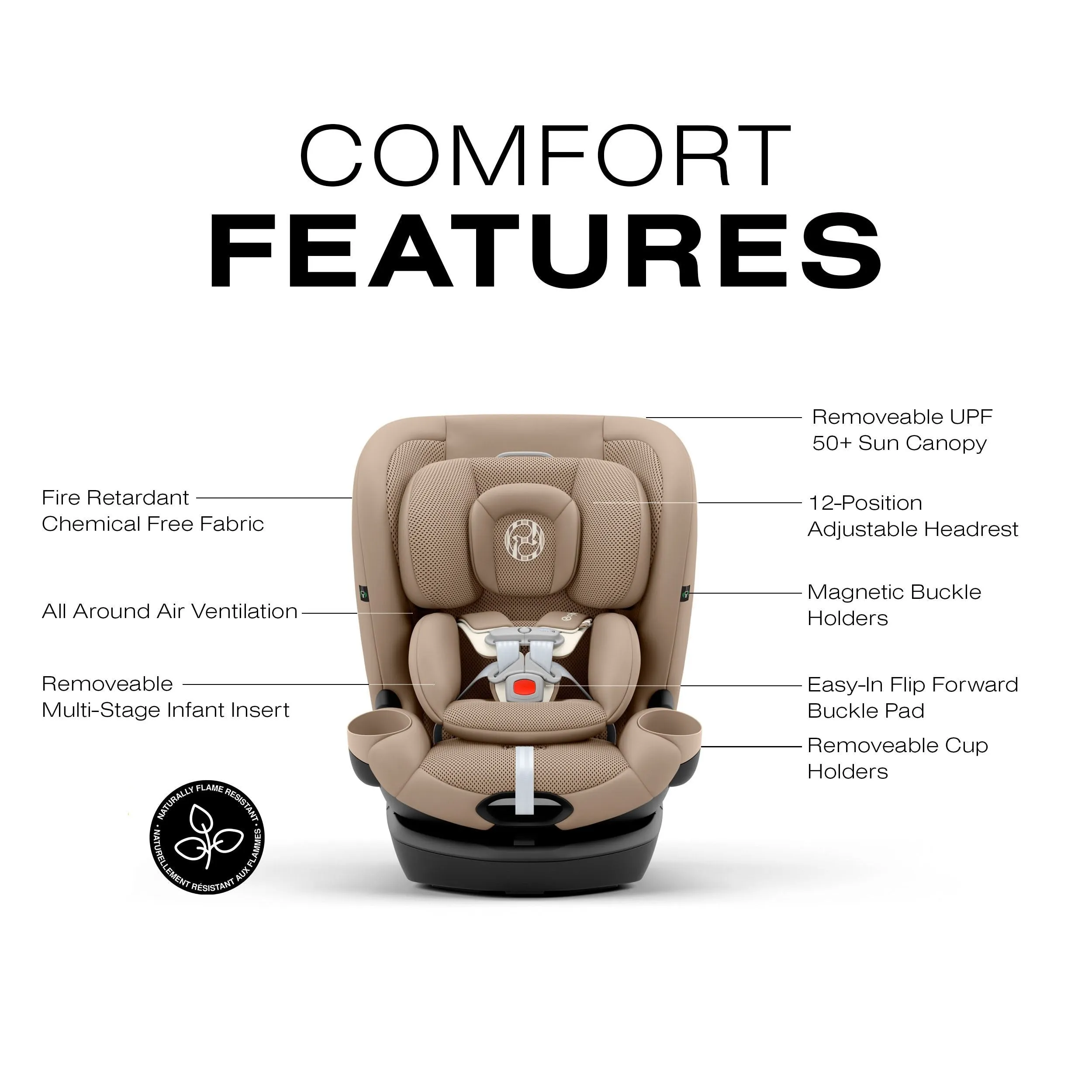 Cybex Callisto G 360° Rotating All-in-One Convertible Car Seat