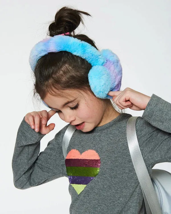 Deux Par Deux “Mermaid” Theme Fuzzy Ear Muffs