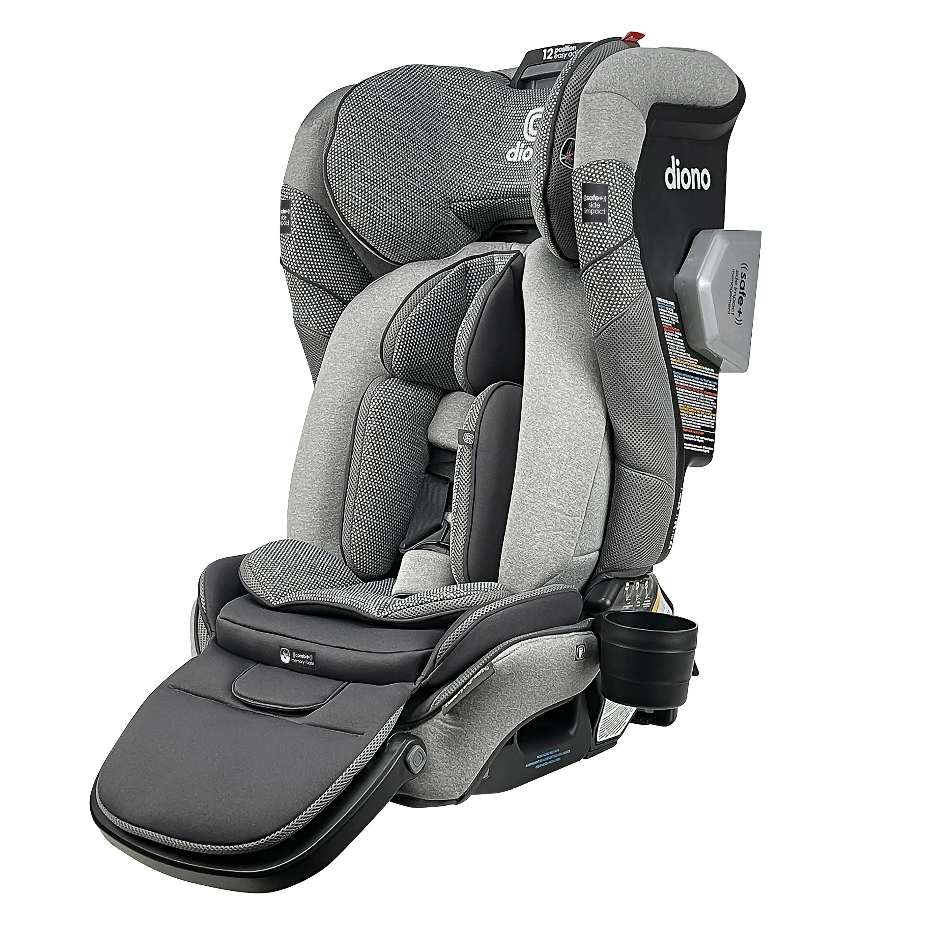 Diono Radian 3QXT  Luxury 3 Across All-in-One Car Seat