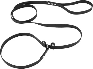 Dog Slip Lead Pet Leash 5FT /6 FT x 5/8'' Dogs Training Leashes Comfortable Soft Waterproof Pet Slip Leads, No Pull Pet Leash for Small Medium Large Breeds (Black, 5/8'' x 6FT)