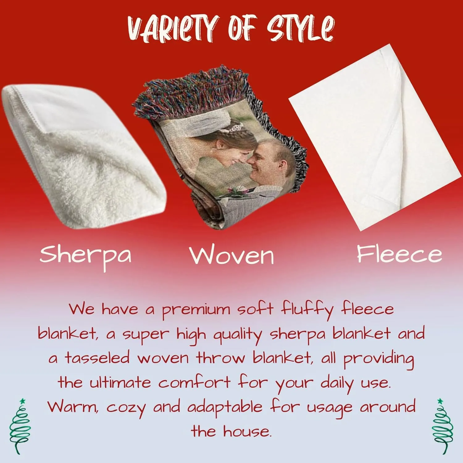 Doggie of the Day Bernedoodle Dogs Blanket - Love is Being Owned Christmas - Super Soft & Warm Pet Theme for Sofa or Bed, Warm Fleece, Sherpa or Woven Material, BLNKT49791 (60x80 Fleece)