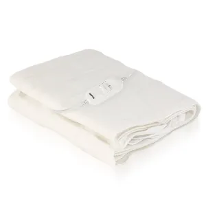 King-Sized Electric Heated Blanket With Three Heat Settings