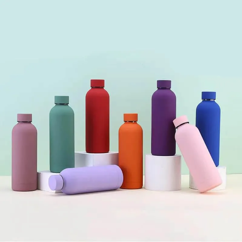 Matte Water Bottle - White