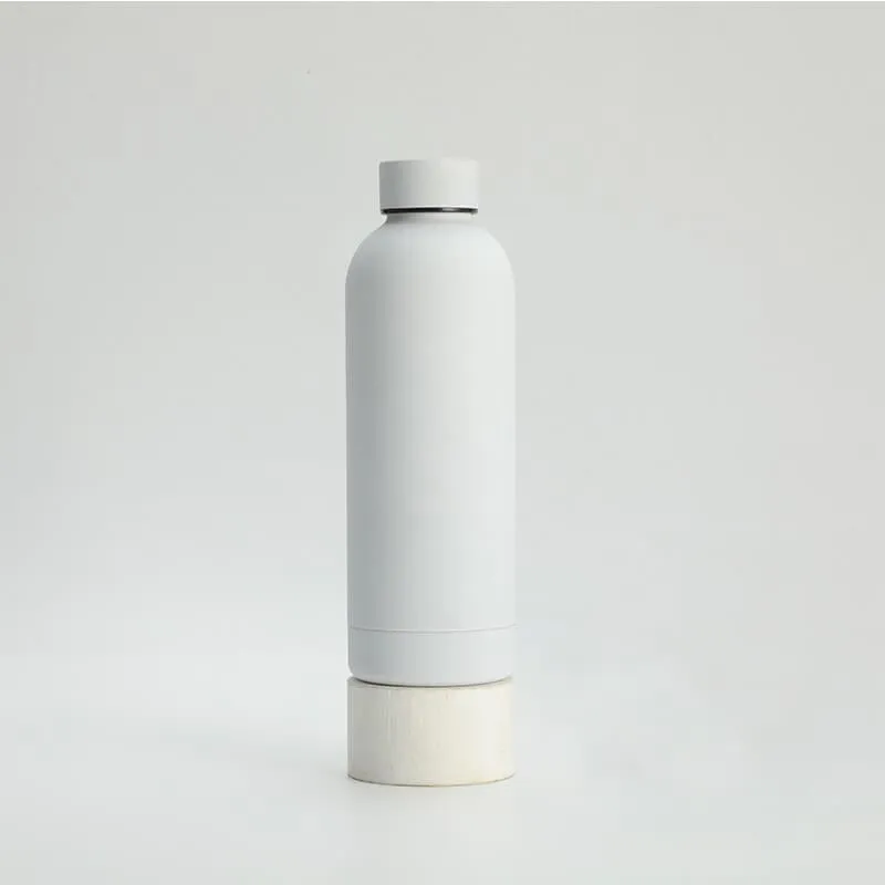 Matte Water Bottle - White