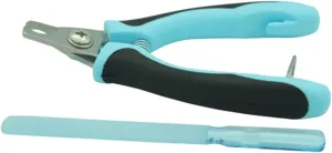 Milisten Sturdy Dog Nail Clippers Grinder Pet Nail Scissors Set Small Breed Stainless Steel Non-Slip Handle Home Grooming Tool