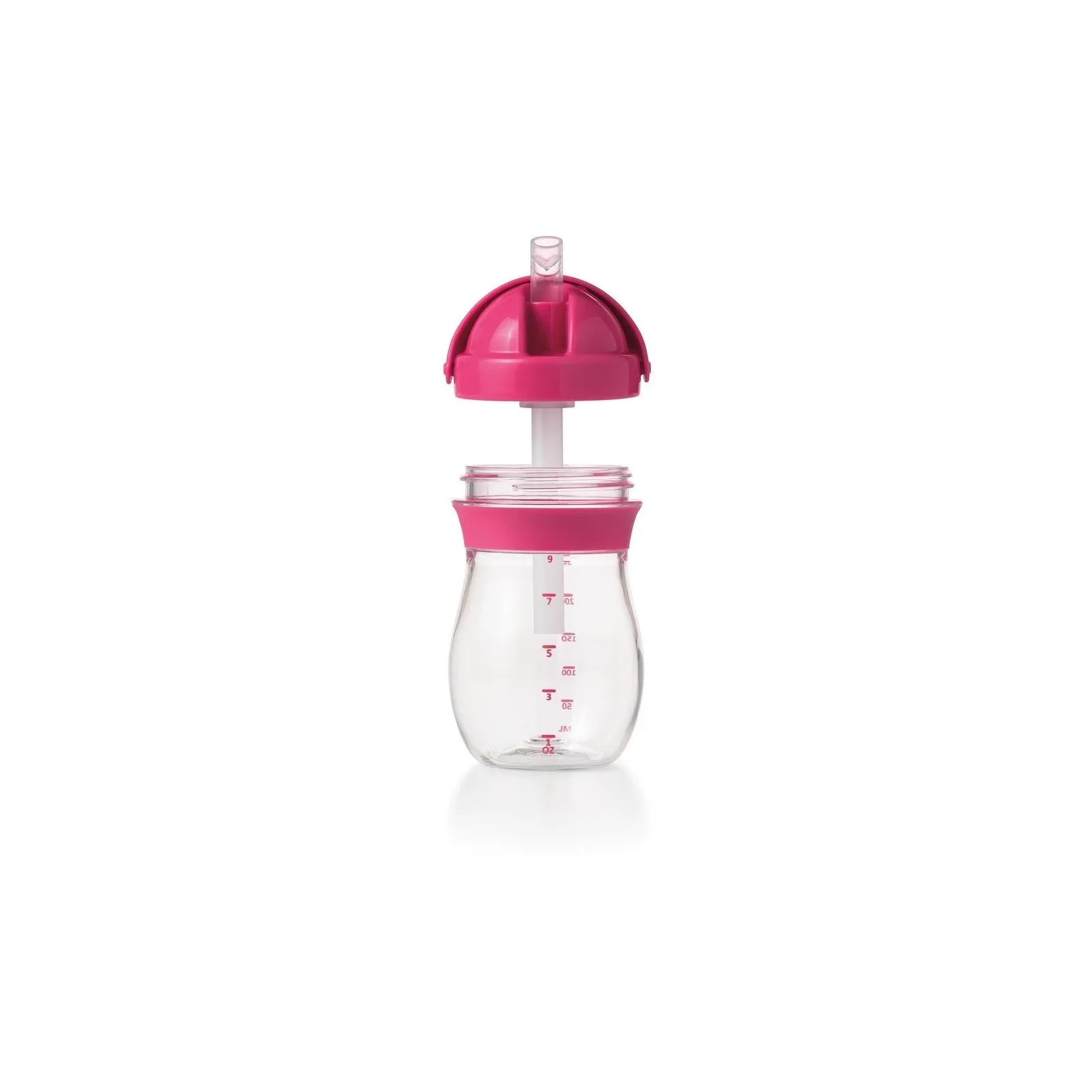 Oxo Tot Grow Straw Cup 290ml - Pink