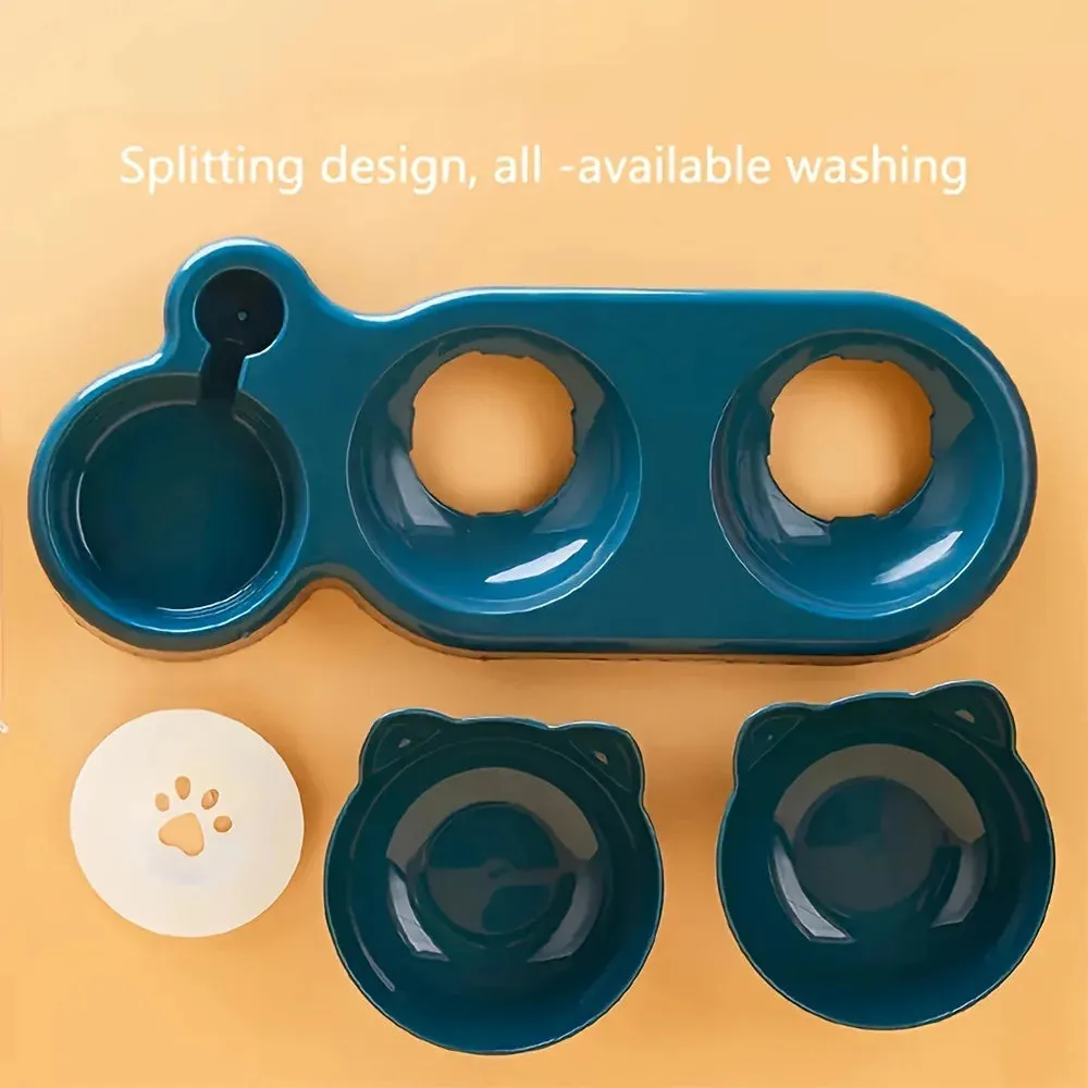 Pet Bowls With Auto Water Feeder
