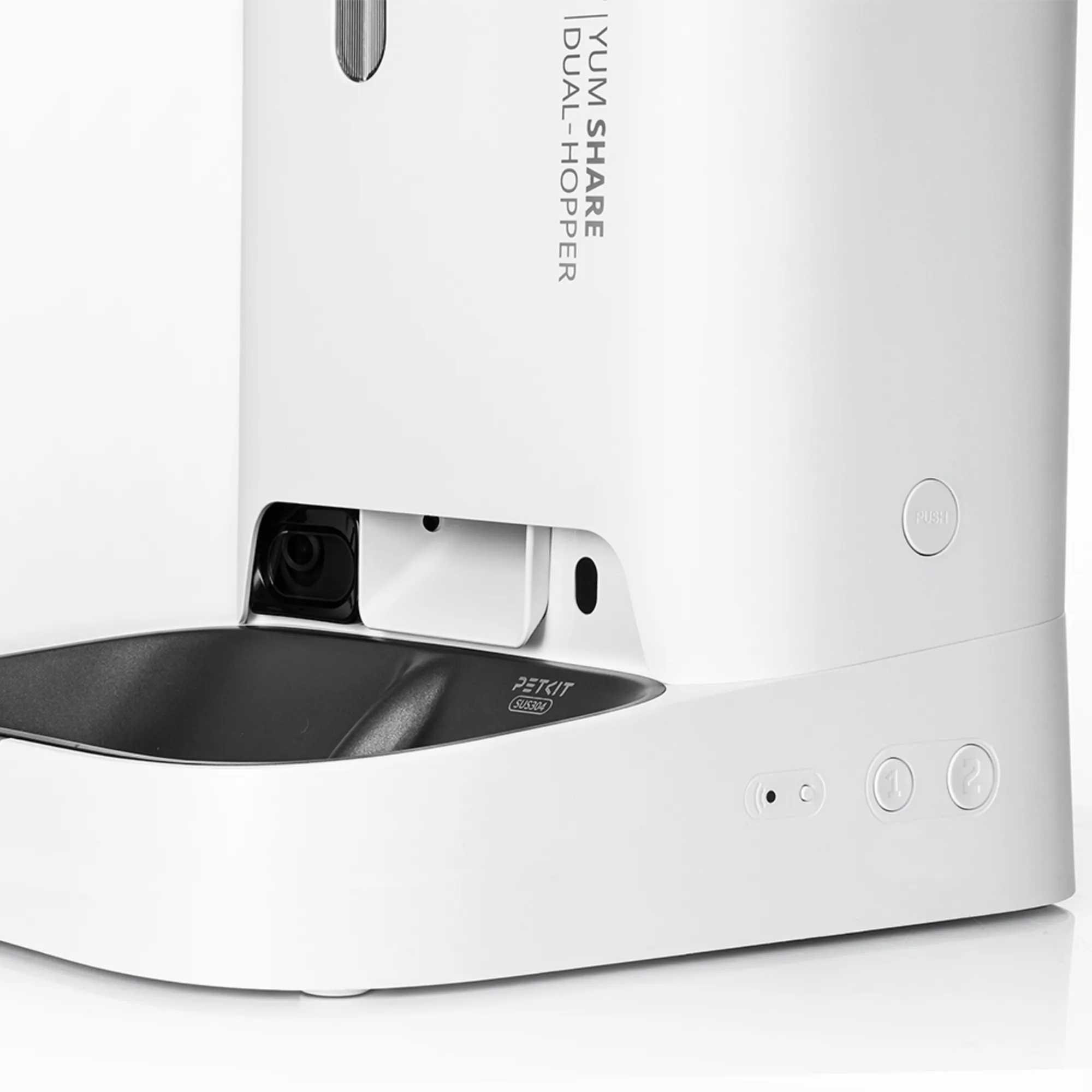 PETKIT YumShare Dual-Hopper Smart Pet Feeder With Camera 5L