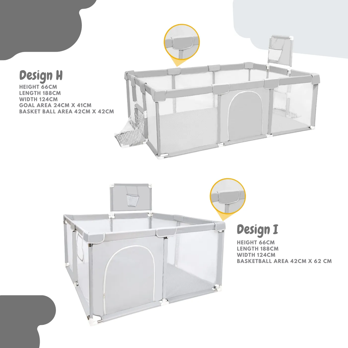 Playpen for Kids Babies Indoor Playground for Babies