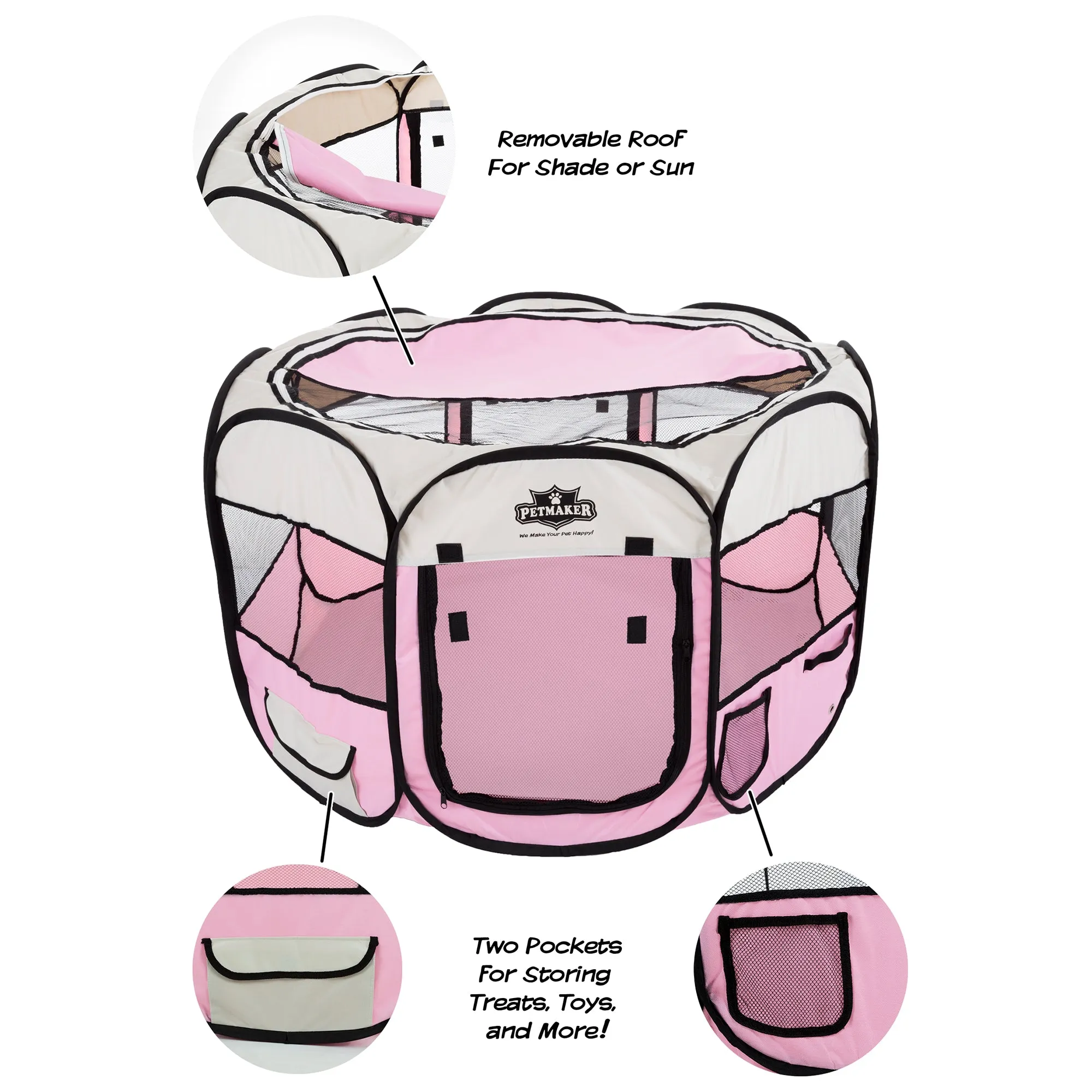Pop-Up Pet Playpen