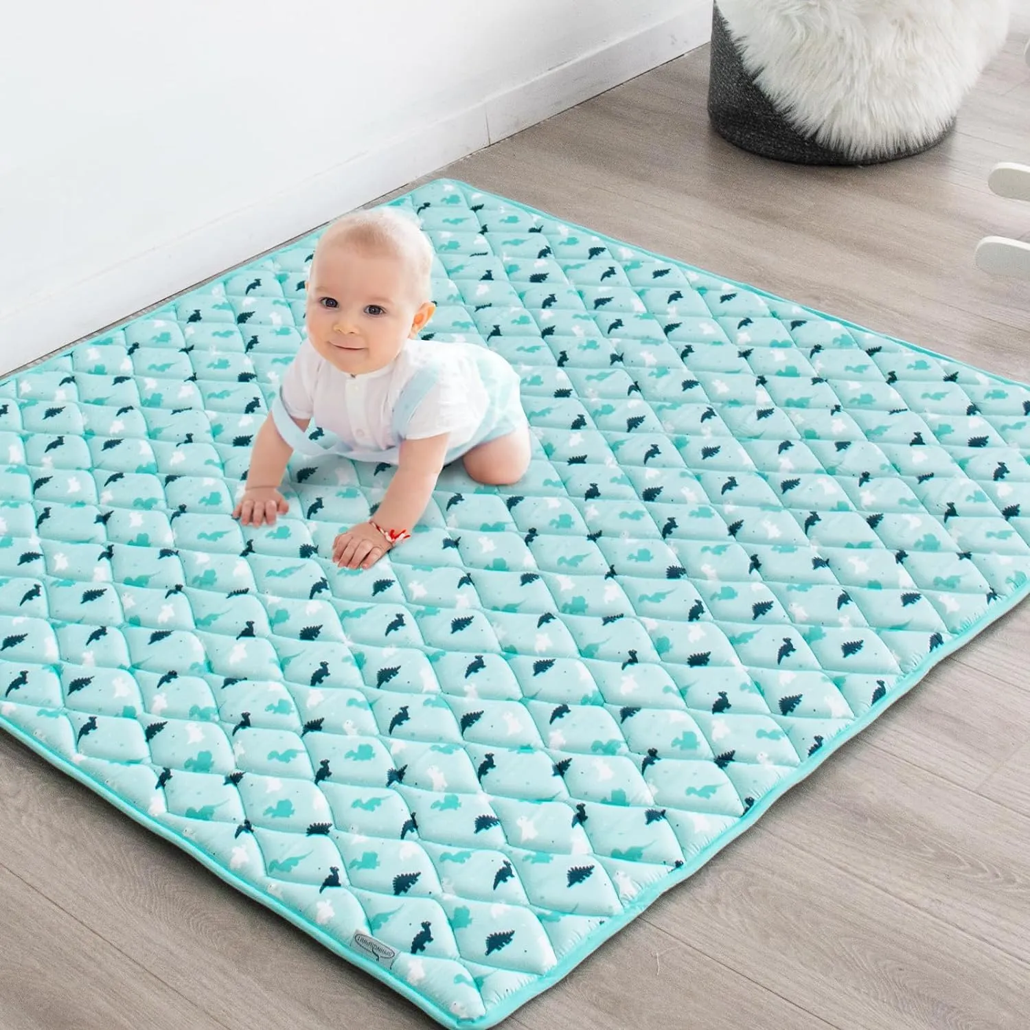 Premium Foam Baby Play Mat | Playpen Mat - Thicker and Non-Toxic Crawling Mat for Infant & Toddler