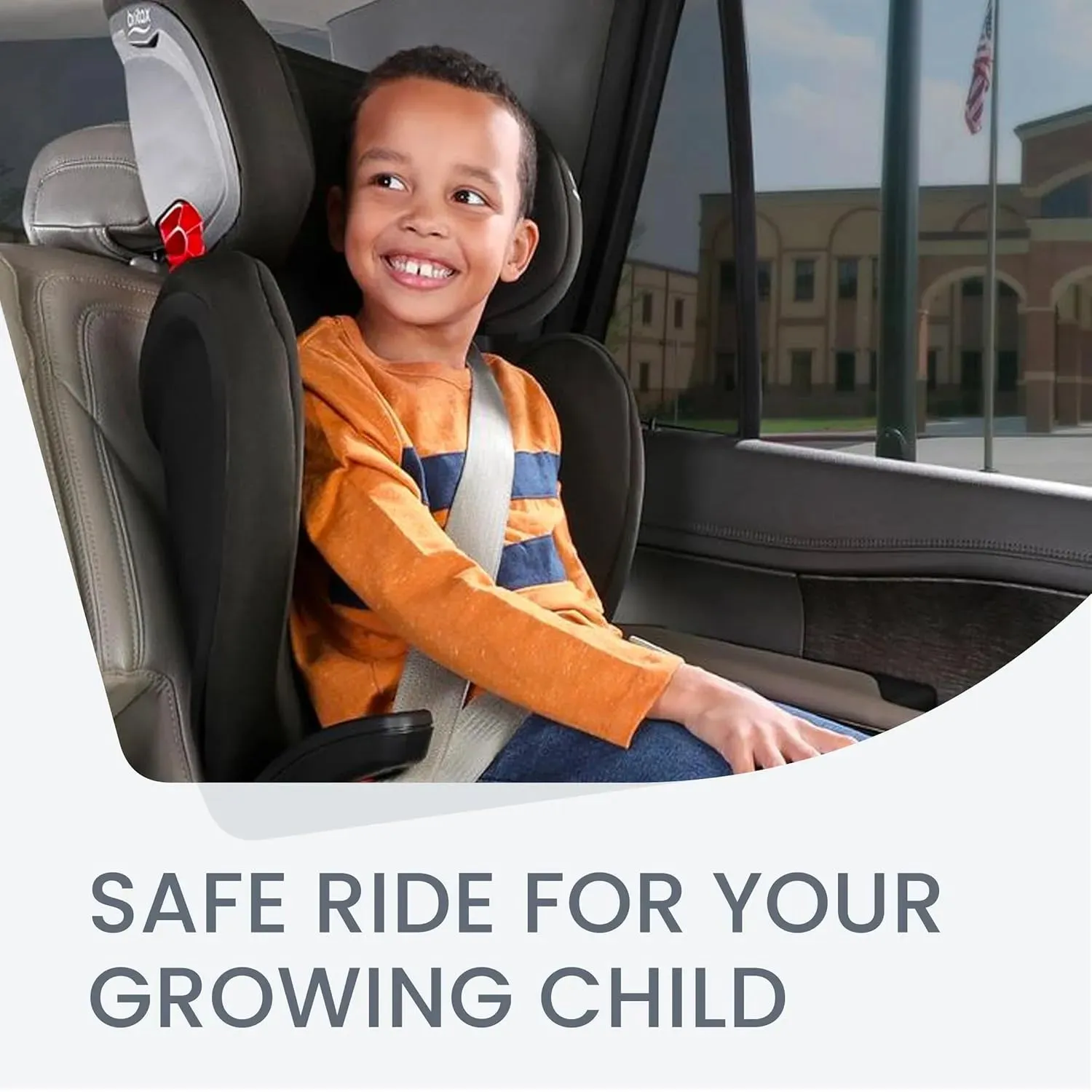 Skyline 2-Stage Belt-Positioning Booster Car Seat - Dusk