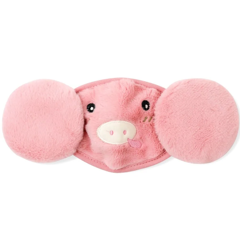 'Soft Piggy' Mask Earmuffs