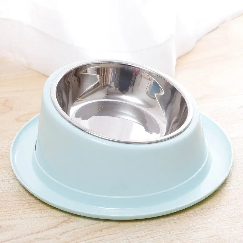 Tilted And Raised Cat Bowl