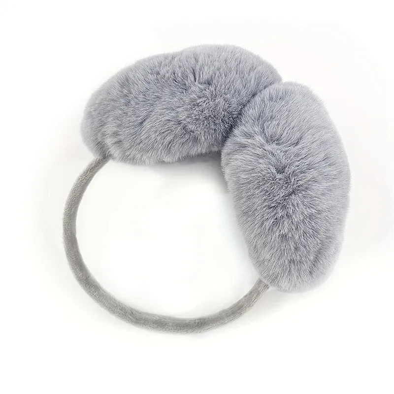 Unisex Soft Plush Winter Earmuffs - Fashionable c